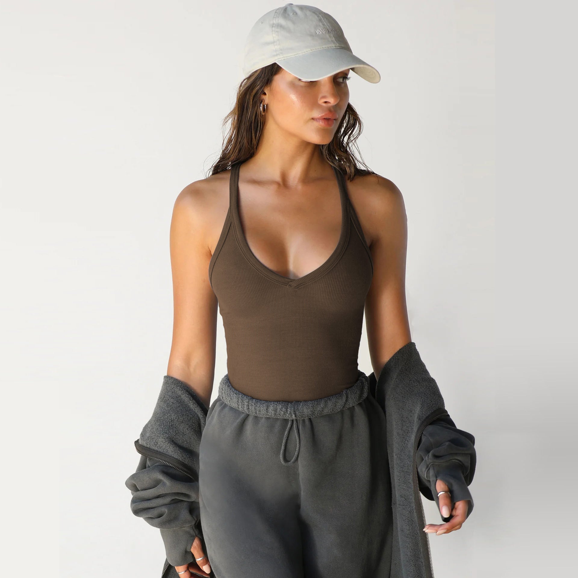 Spring Knitted Vest Sexy Slim Top Womens Clothing - 𝓢𝓱𝓸𝓹𝓵𝓮𝓬𝔂
