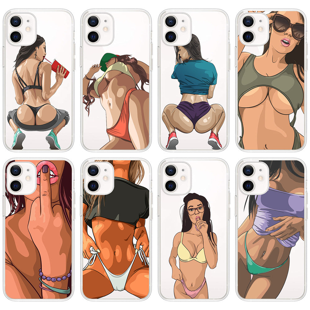 Sexy Beauty Phone Case Fashion Personalized Print Mobile Phone Case - 𝓢𝓱𝓸𝓹𝓵𝓮𝓬𝔂