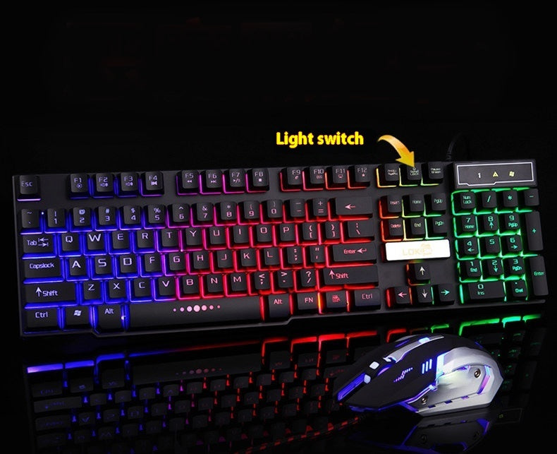 Industry gaming keyboard glowing usb cable gaming keyboard - 𝓢𝓱𝓸𝓹𝓵𝓮𝓬𝔂