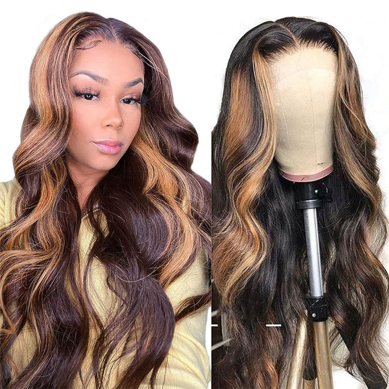 Women's Fashion Foreign Trade Wigs, Long Curly Hair, Chemical Fiber Wigs, Rose Net - 𝓢𝓱𝓸𝓹𝓵𝓮𝓬𝔂