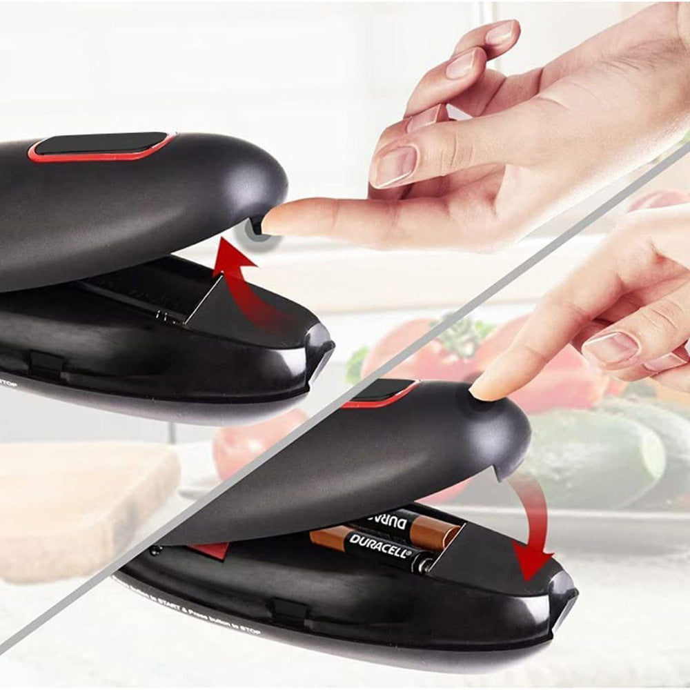 Electric Can Opener Automatic Jar Bottle Can Machine One Touch Portable Kitchen Hand Free Opening Opener Tool Gadgets - 𝓢𝓱𝓸𝓹𝓵𝓮𝓬𝔂