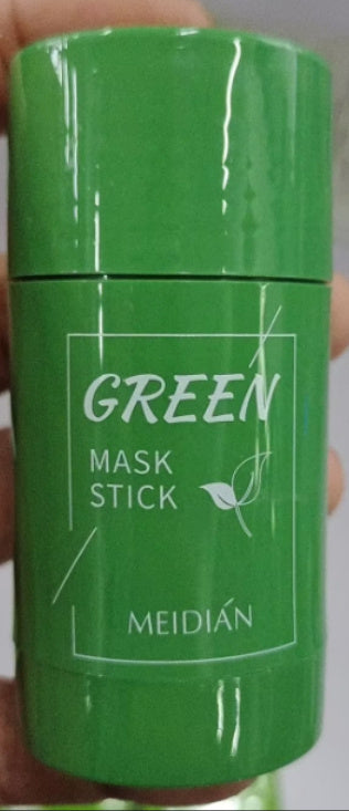 Cleansing Green Tea Mask Clay Stick Oil Control Anti-Acne Whitening Seaweed Mask Skin Care - 𝓢𝓱𝓸𝓹𝓵𝓮𝓬𝔂