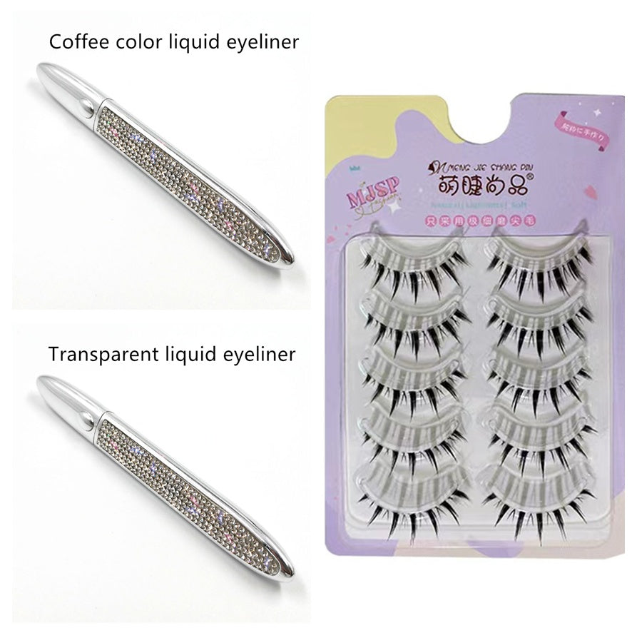False Eyelashes Self-adhesive Eyeliner Multicolor - 𝓢𝓱𝓸𝓹𝓵𝓮𝓬𝔂