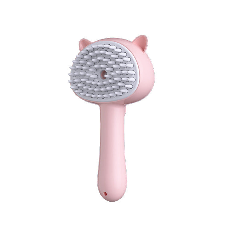 Hair Cleaning Brush With Mist Multifunctional Cat Grooming Brush Rechargeable Self Cleaning Slicker Brush For Pets Dogs & Catsb Pet Products - 𝓢𝓱𝓸𝓹𝓵𝓮𝓬𝔂