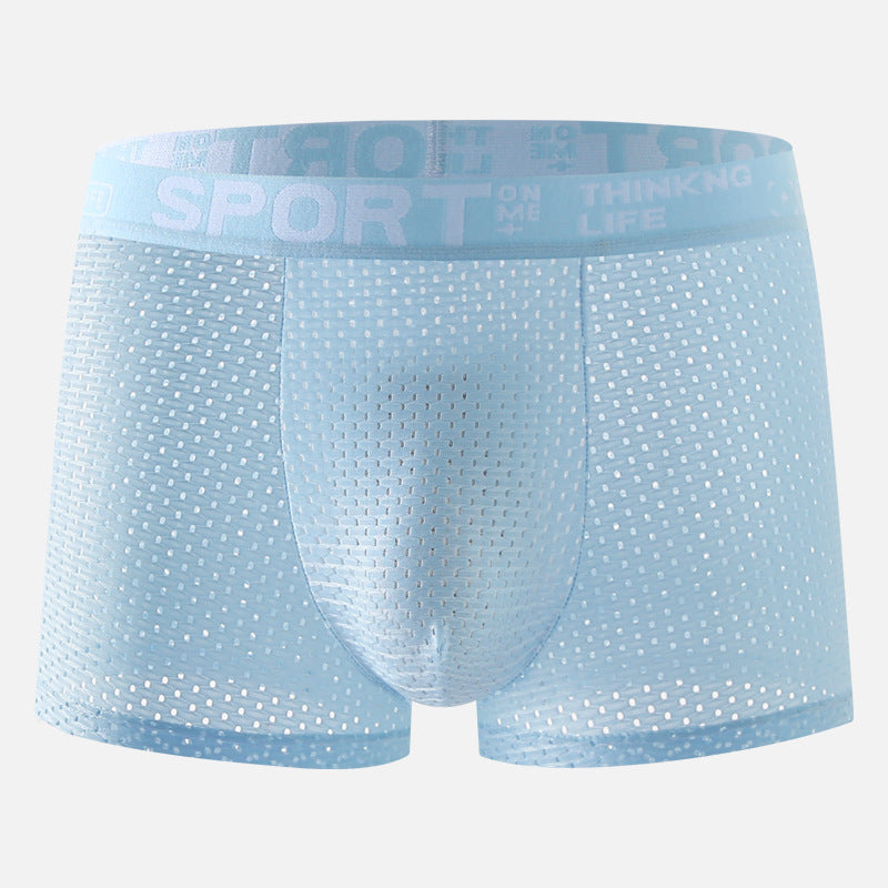 Men's Underwear Ice Silk Mesh Boxers - 𝓢𝓱𝓸𝓹𝓵𝓮𝓬𝔂
