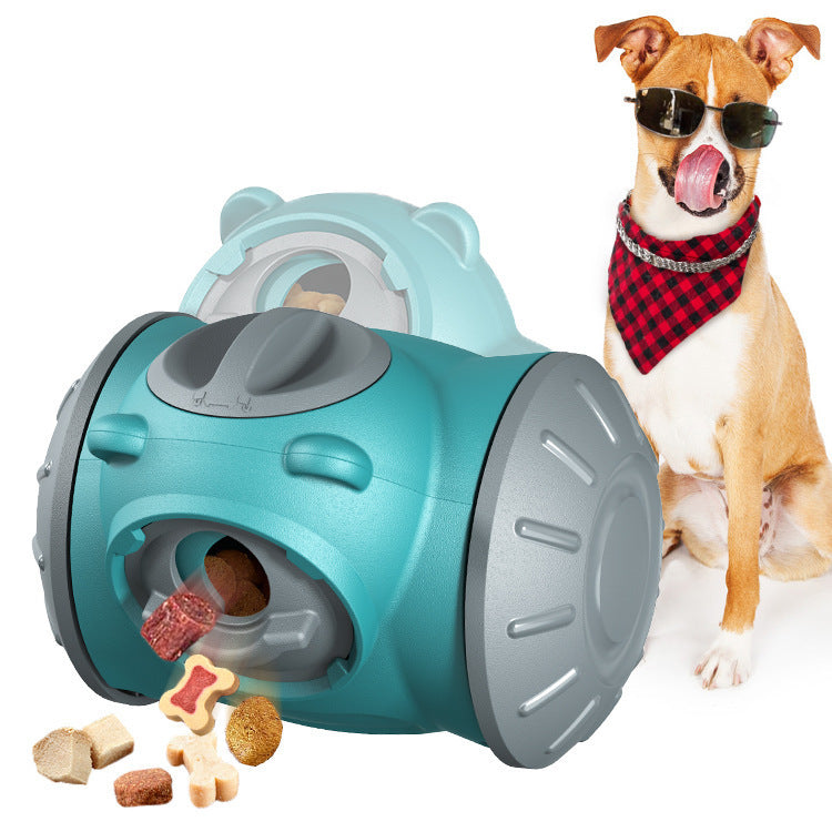 Dog Tumbler Toys Increases Pet IQ Interactive Slow Feeder For Small Medium Dogs Cat Training Balance Car Feeder Pet Toy Pet Products - 𝓢𝓱𝓸𝓹𝓵𝓮𝓬𝔂