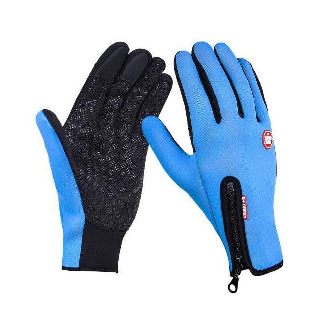 Winter Gloves Touch Screen Riding Motorcycle Sliding Waterproof Sports Gloves With Fleece - 𝓢𝓱𝓸𝓹𝓵𝓮𝓬𝔂
