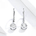 Women's Sterling Silver Zircon Earrings - 𝓢𝓱𝓸𝓹𝓵𝓮𝓬𝔂