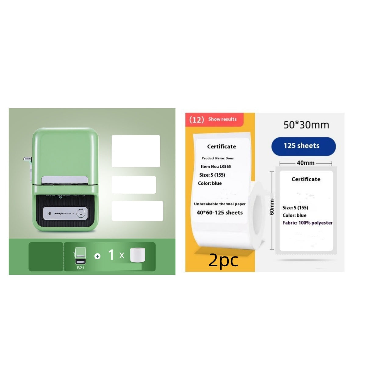 Pick Up Label Printer Mini Printer - 𝓢𝓱𝓸𝓹𝓵𝓮𝓬𝔂