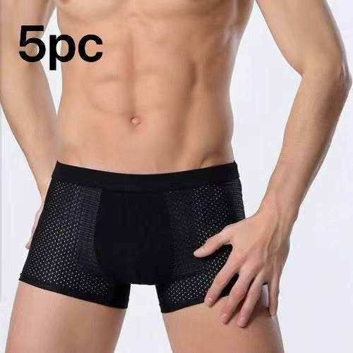 Ice silk men's underwear mesh boxer - 𝓢𝓱𝓸𝓹𝓵𝓮𝓬𝔂