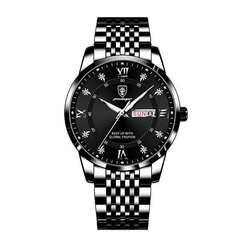New Men's Watch Waterproof Luminous Calendar - 𝓢𝓱𝓸𝓹𝓵𝓮𝓬𝔂