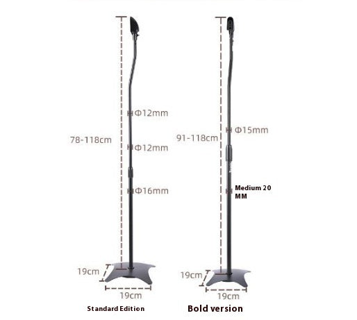 Surround Loudspeaker Box Support Home Studio Satellite Speaker - 𝓢𝓱𝓸𝓹𝓵𝓮𝓬𝔂