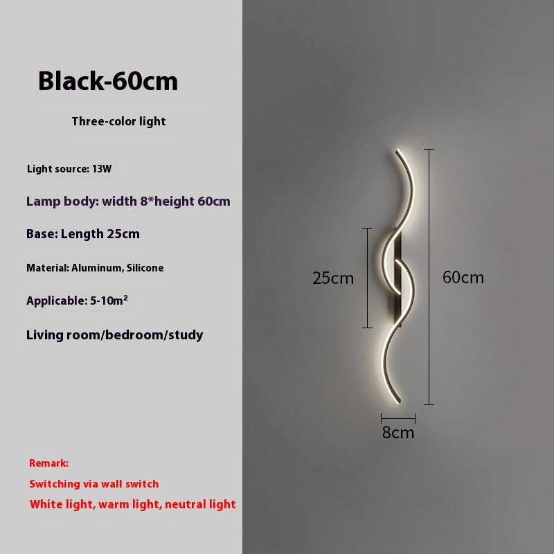 Simple Bedside Wall Lamp Living Room Background Wall Aisle Corridor Lamps - 𝓢𝓱𝓸𝓹𝓵𝓮𝓬𝔂