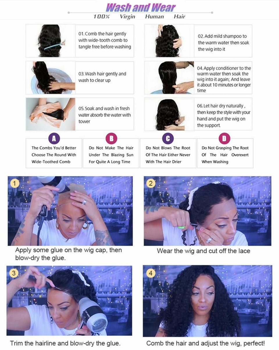 Body Wave Human Hair Lace Front Wigs - 𝓢𝓱𝓸𝓹𝓵𝓮𝓬𝔂