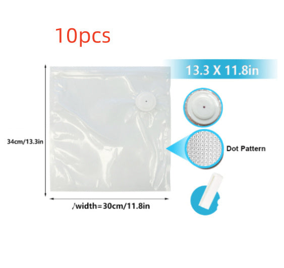 Commercial White Plastic Air Valve Compression Bag - 𝓢𝓱𝓸𝓹𝓵𝓮𝓬𝔂