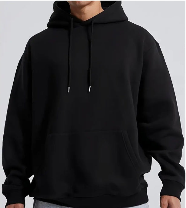 Men's Solid Color Hooded Jumper - 𝓢𝓱𝓸𝓹𝓵𝓮𝓬𝔂