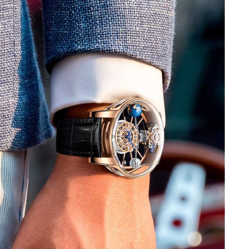 Men's Hollowed-out Quartz Watch - 𝓢𝓱𝓸𝓹𝓵𝓮𝓬𝔂