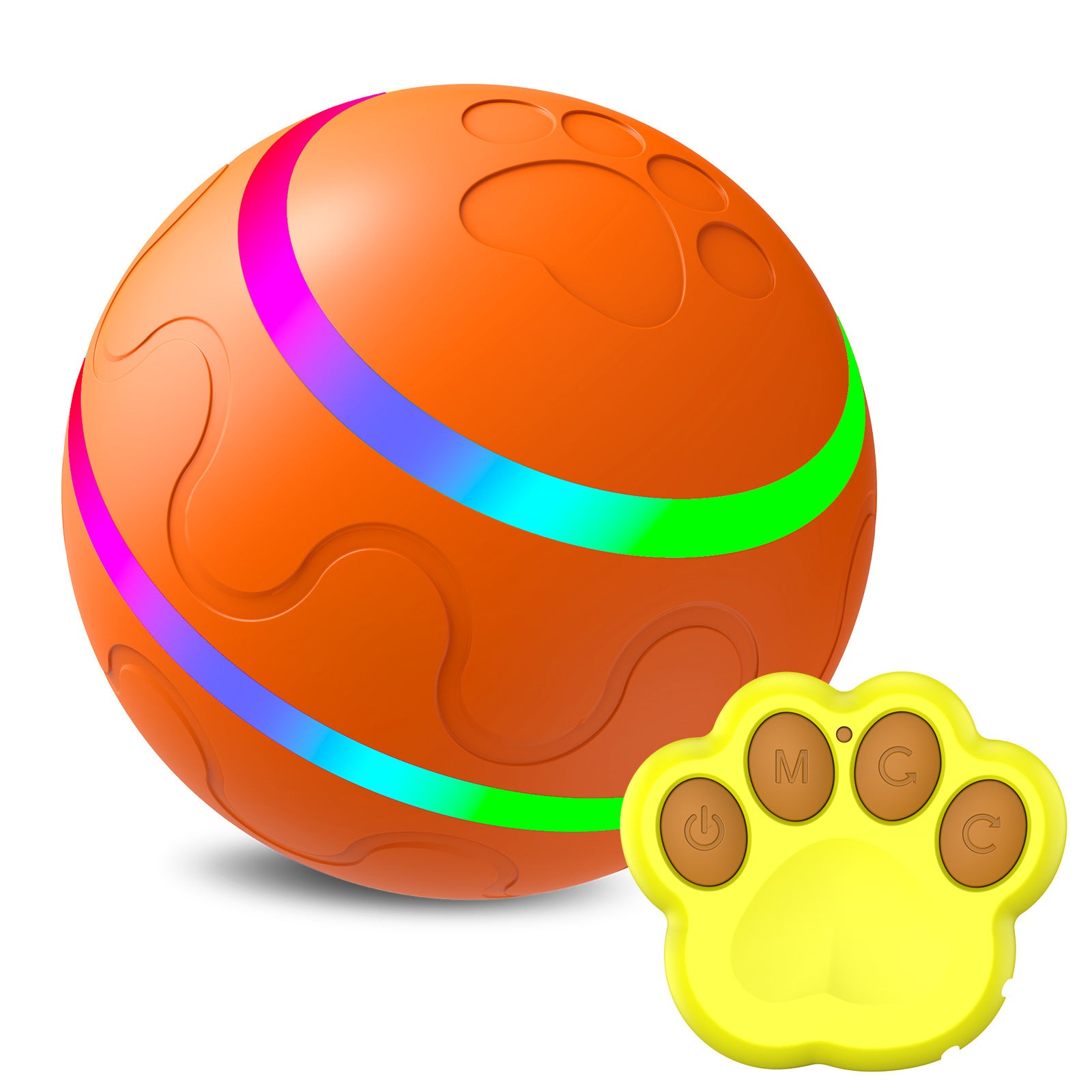 Pet New Cat Wicked Ball Toy Intelligent Ball USB Cat Toys Self Rotating Ball Automatic Rotation Ball - 𝓢𝓱𝓸𝓹𝓵𝓮𝓬𝔂