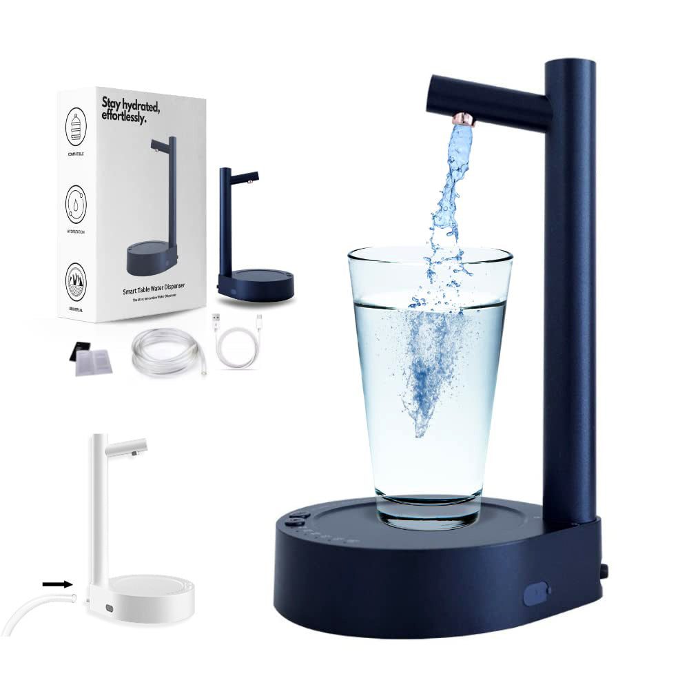 Desk Dispenser Electric Water Gallon Automatic Water Bottle Dispenser Rechargeable Water Dispenser - 𝓢𝓱𝓸𝓹𝓵𝓮𝓬𝔂