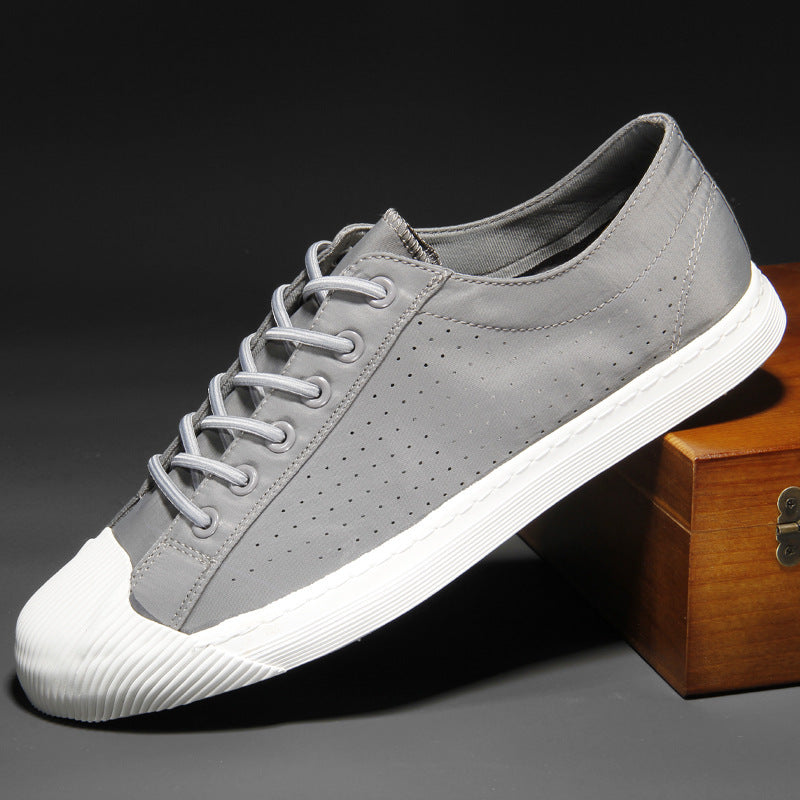 Summer New Men's Slip-on Breathable Canvas Shoes Soft Comfortable Low-top Board Shoes - 𝓢𝓱𝓸𝓹𝓵𝓮𝓬𝔂