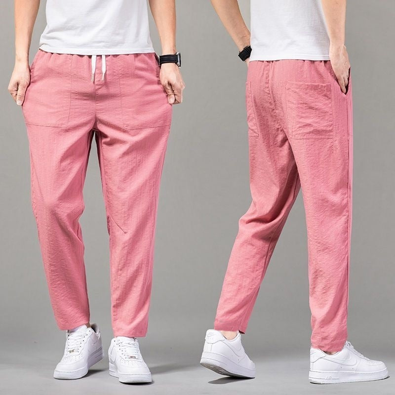 Solid Color Clean Version Thin Pants Male - 𝓢𝓱𝓸𝓹𝓵𝓮𝓬𝔂