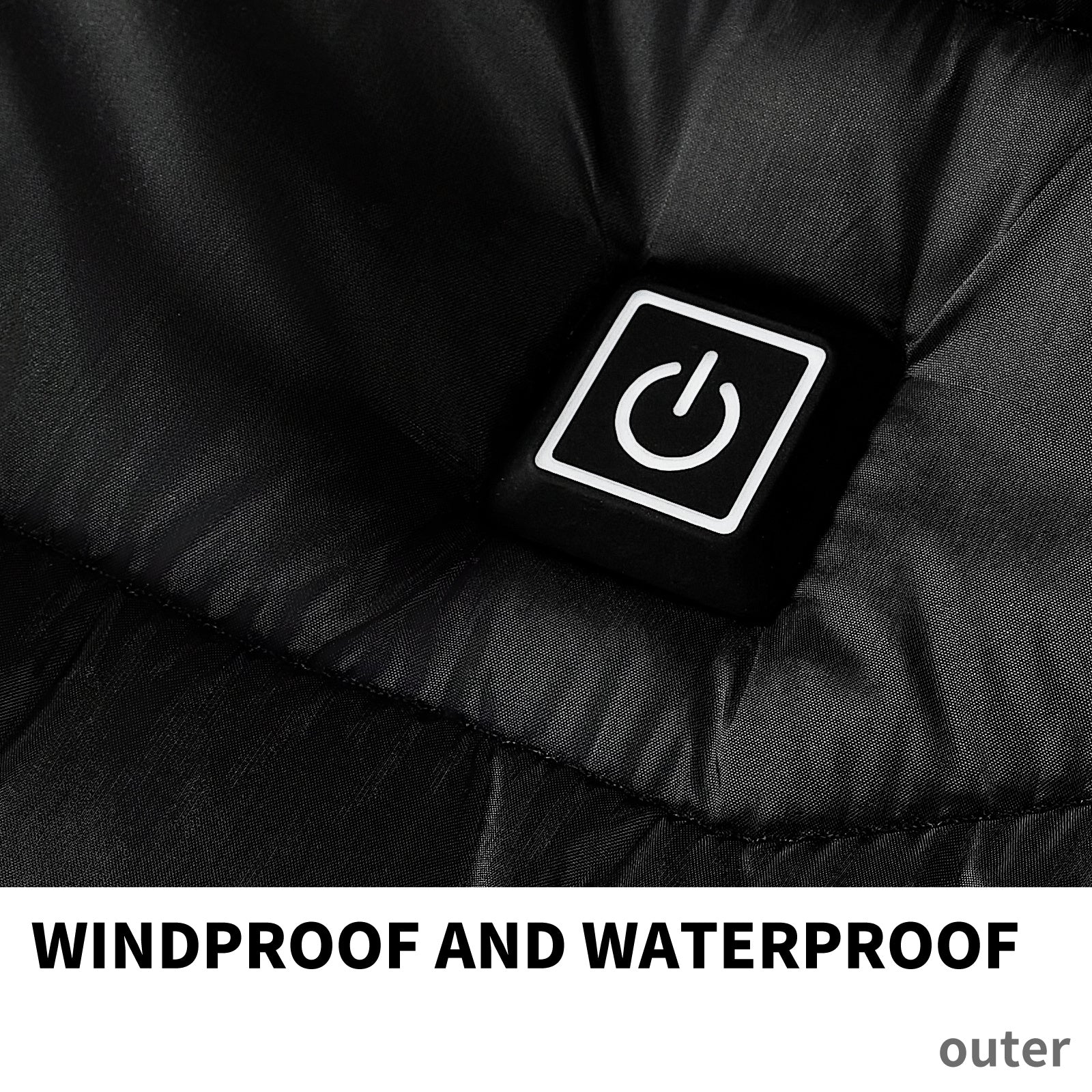 Men Heated Puffer Jacket Electric Heating Coat Insulated Hood Windbreaker 9Heat Zones - 𝓢𝓱𝓸𝓹𝓵𝓮𝓬𝔂