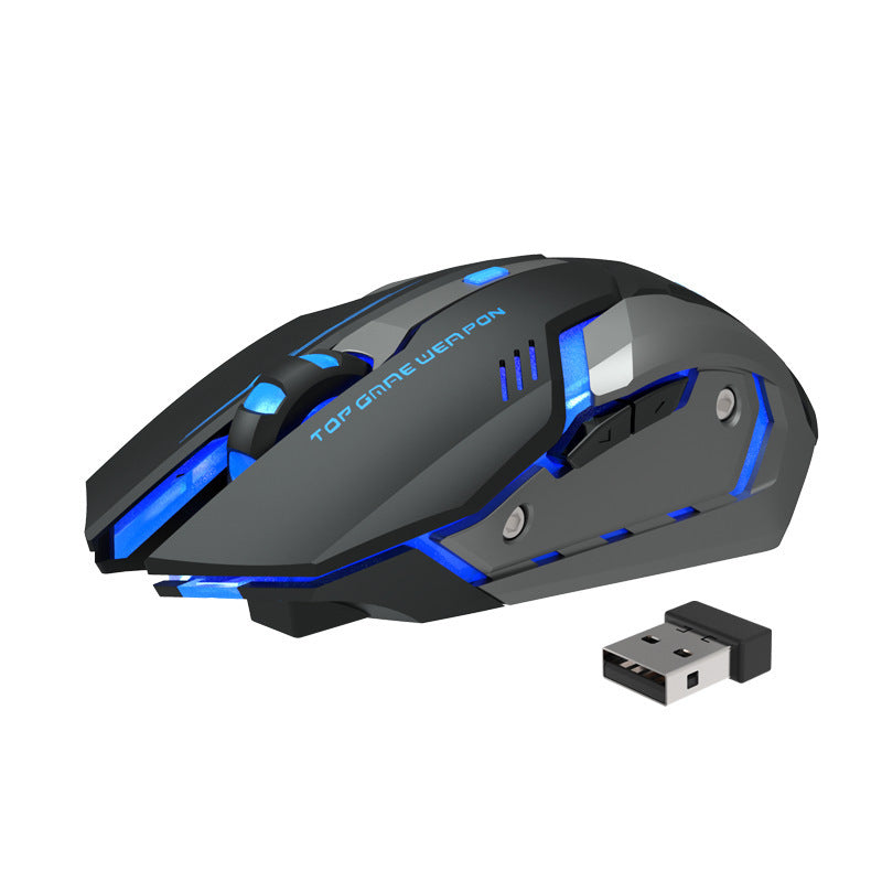 Wireless Charging Silent Gaming Mouse Machinery - 𝓢𝓱𝓸𝓹𝓵𝓮𝓬𝔂