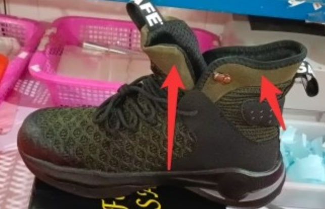 High-top Safety Shoes Construction Protective Footwear Men Steel Toe Shoes Breathable Hiking Boots Puncture Proof Work Boots - 𝓢𝓱𝓸𝓹𝓵𝓮𝓬𝔂