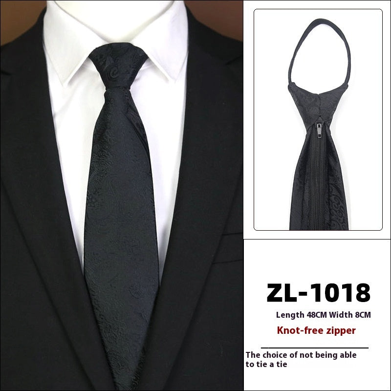 Men's Formal Wear Business Zipper Tie-free - 𝓢𝓱𝓸𝓹𝓵𝓮𝓬𝔂