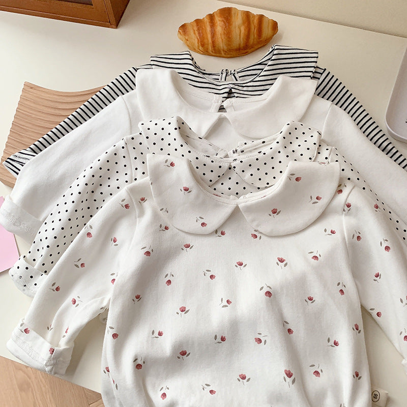 Baby Fashion Polka Dot Puffer Bodysuit - 𝓢𝓱𝓸𝓹𝓵𝓮𝓬𝔂