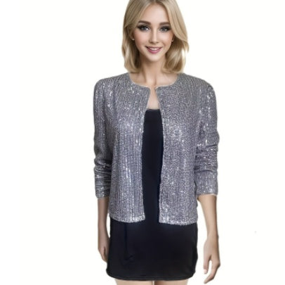 Women's jacket sequined jacket - 𝓢𝓱𝓸𝓹𝓵𝓮𝓬𝔂