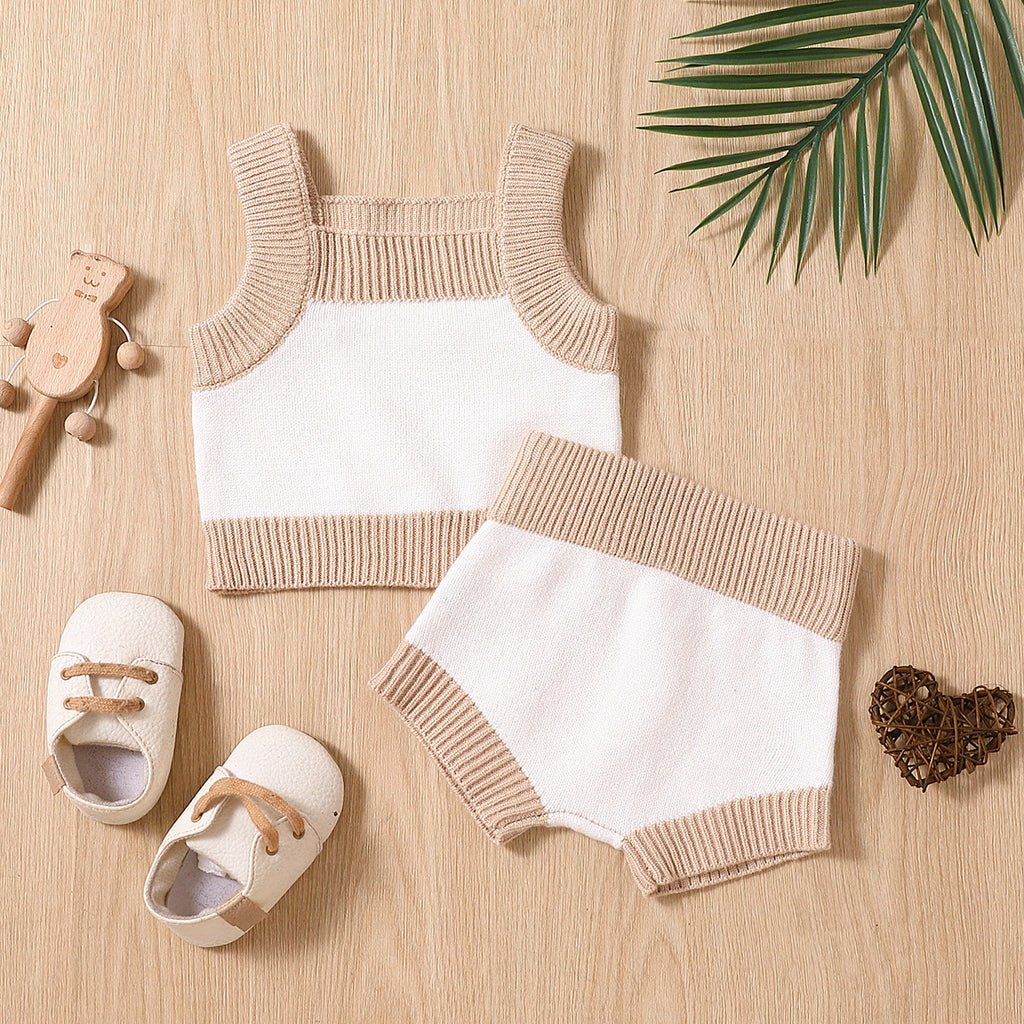 Children's Fashion Tank Top Summer Sweater Set - 𝓢𝓱𝓸𝓹𝓵𝓮𝓬𝔂