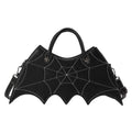 Halloween Spider Web Shape Shoulder Bags Personality Batgirl Tide Pu Handbags Fashoin Messenger Crossbody Bag - 𝓢𝓱𝓸𝓹𝓵𝓮𝓬𝔂
