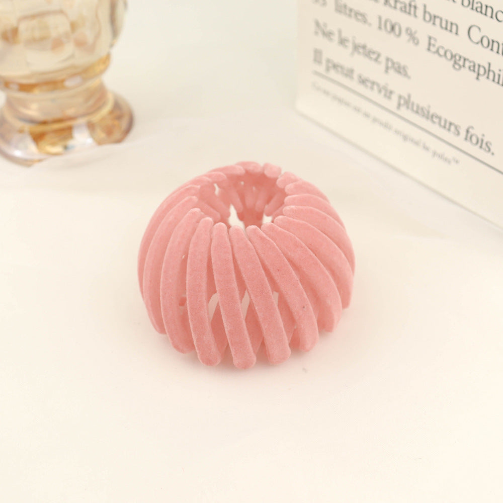 Women Hollow Hair Circle High Horsetail Artifact Fixed Coiler Hairpin Horsetail Headdress Fashion Hair Accessories - 𝓢𝓱𝓸𝓹𝓵𝓮𝓬𝔂