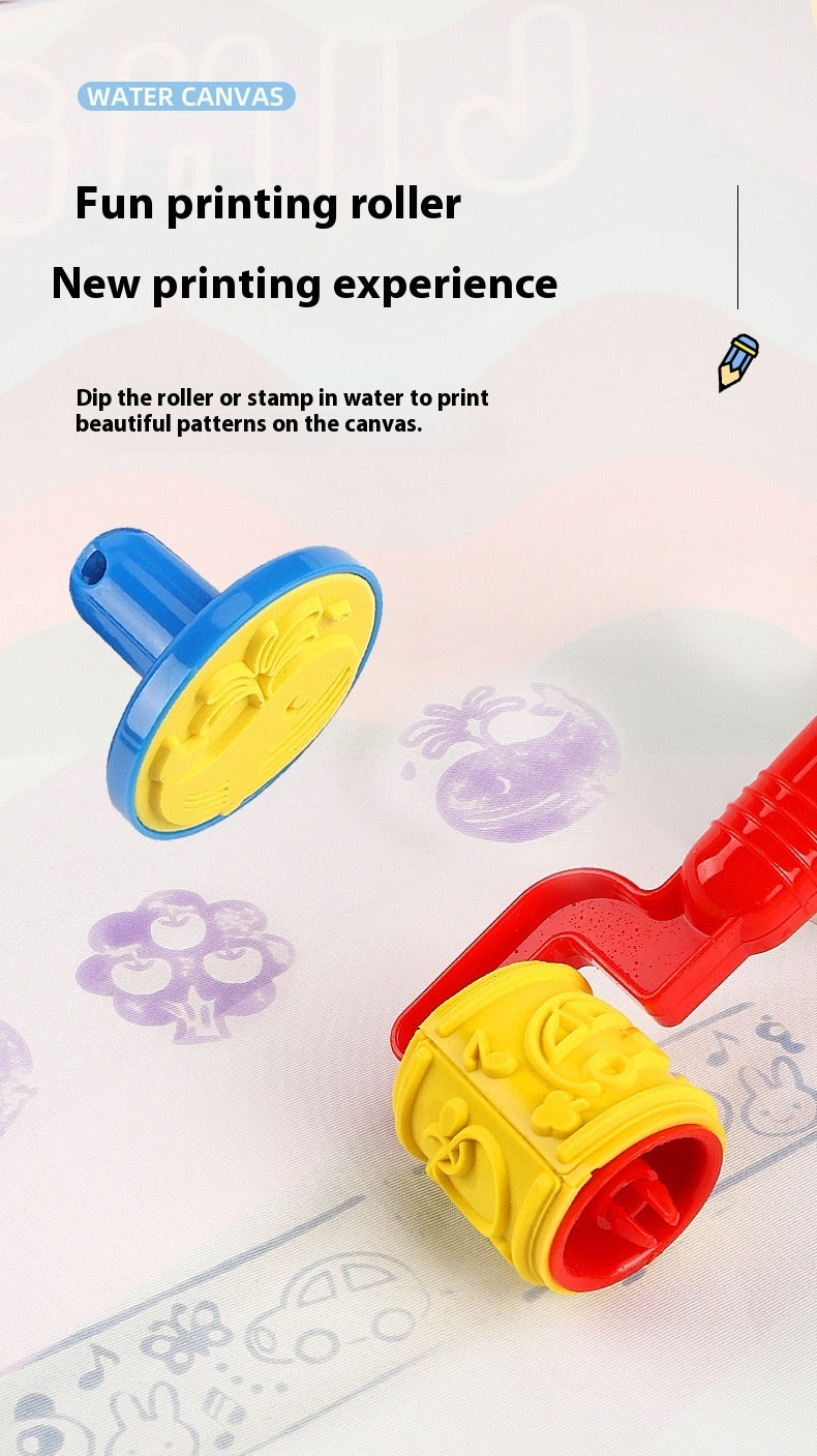 Cloth Toy Clear Water Painting Drawing Board Magic Color Graffiti Blanket Water Picture Book