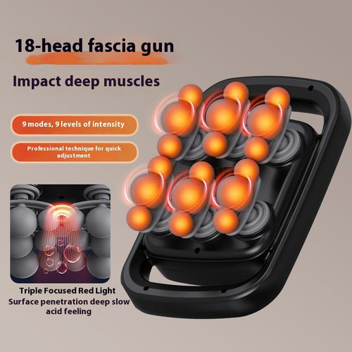 12 Head Massage Gun Waist Back Deep High Frequency Vibration Muscle Relaxation Massager - 𝓢𝓱𝓸𝓹𝓵𝓮𝓬𝔂