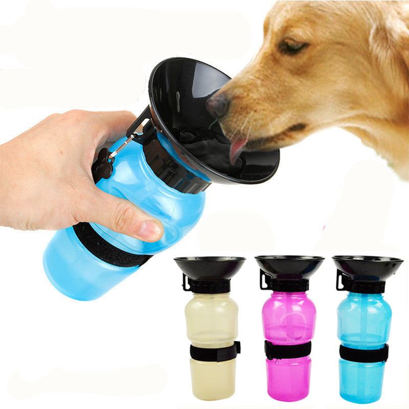 Pet Dog Drinking Water Bottle Sports Squeeze Type Puppy Cat Portable Travel Outdoor Feed Bowl Drinking Water Jug Cup Dispenser - 𝓢𝓱𝓸𝓹𝓵𝓮𝓬𝔂