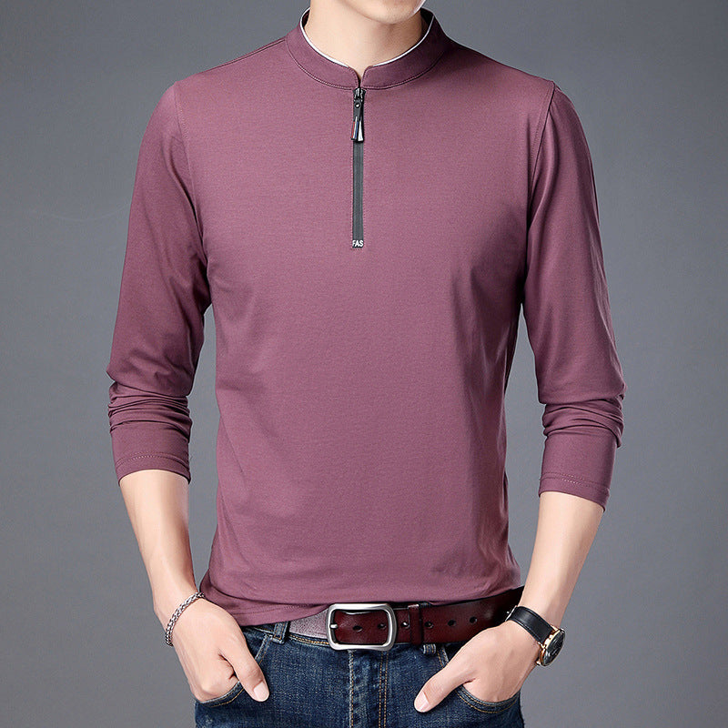 Half High Collar Cotton Men Autumn Clothes - 𝓢𝓱𝓸𝓹𝓵𝓮𝓬𝔂