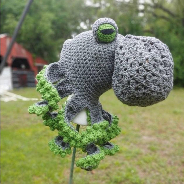 New Adult Hat Tricky And Funny Octopus Headgear Handmade Crochet Woolen Hat - 𝓢𝓱𝓸𝓹𝓵𝓮𝓬𝔂