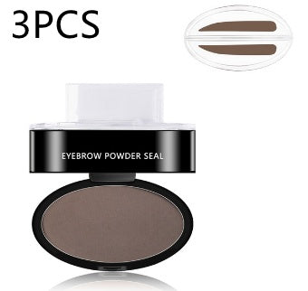 Eyebrow Powder Stamp Tint Stencil Kit Cosmetics Professional Makeup Waterproof Eye Brow Stamp Lift Eyebrow Enhancers Stencil Kit - 𝓢𝓱𝓸𝓹𝓵𝓮𝓬𝔂