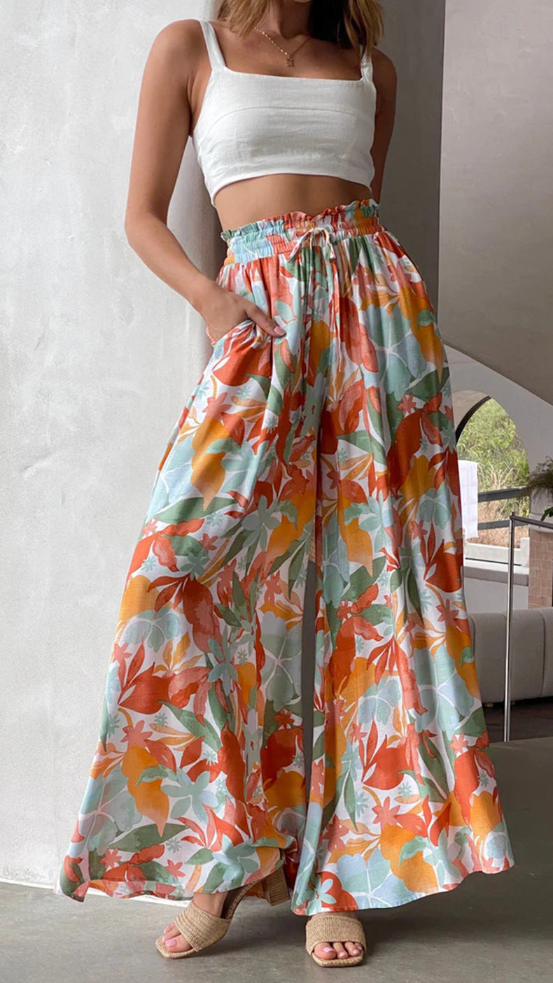 Womens Pants Wide Leg Loose Comfy Lounge Sweatpants With Pockets - 𝓢𝓱𝓸𝓹𝓵𝓮𝓬𝔂