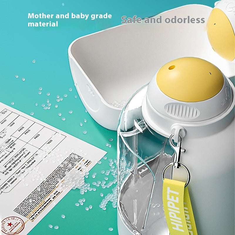 2 In 1 Dog Large Capacity Pets Out Drinking Pot Cat Water Dispenser Portable Water Cup Water And Food Integrated Bowl Pet Products - 𝓢𝓱𝓸𝓹𝓵𝓮𝓬𝔂