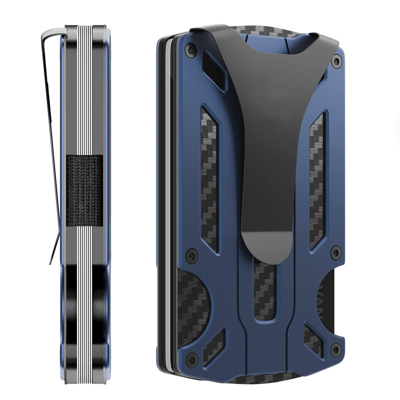 Aluminum Alloy RFID Anti-theft Card Holder Metal Wallet - 𝓢𝓱𝓸𝓹𝓵𝓮𝓬𝔂