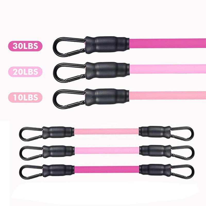 Ankle Strap Resistance Bands Hip Leg Strength Pull Rope Fitness Elastic Training Home Yoga Pilate Crossfit Workout Gym Equipment - 𝓢𝓱𝓸𝓹𝓵𝓮𝓬𝔂
