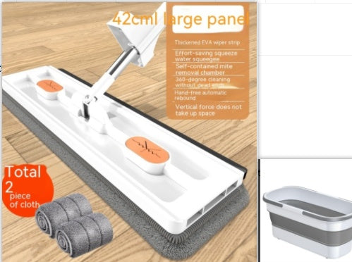 New Style Large Flat Mop 360 Rotating Mop Suitable Various Types Flooring Strong Water Absorption For Home Cleaning Floors - 𝓢𝓱𝓸𝓹𝓵𝓮𝓬𝔂