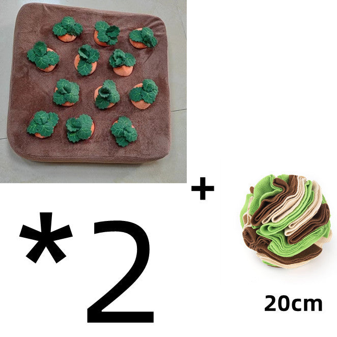 Pet Dog Toys Carrot Plush Toy Vegetable Chew Toy For Dogs Snuffle Mat For Dogs Cats Durable Chew Puppy Toy Dogs Accessories - 𝓢𝓱𝓸𝓹𝓵𝓮𝓬𝔂