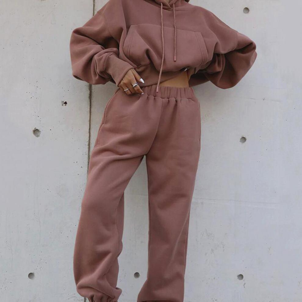 New Style Autumn And Winter Women's New Casual Hoodie Coat Sports Suit - 𝓢𝓱𝓸𝓹𝓵𝓮𝓬𝔂