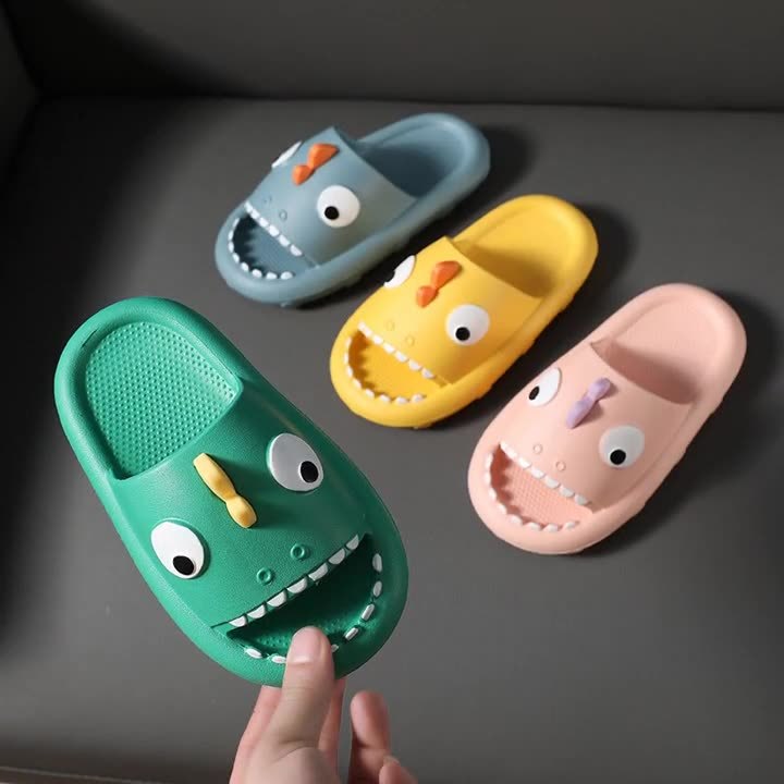 Shark Slippers For Kids Toddler Boys Girls Non Slip Children Shower Shoes - 𝓢𝓱𝓸𝓹𝓵𝓮𝓬𝔂