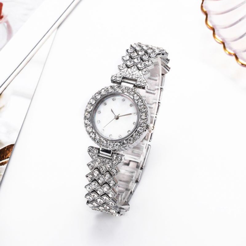 Fashion Simple Women's Quartz Watch Diamond Alloy - 𝓢𝓱𝓸𝓹𝓵𝓮𝓬𝔂