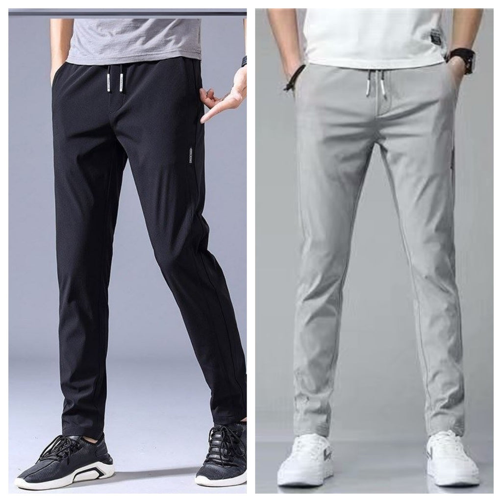 Drawstring Trousers Thin Casual Pants Korean Version Loose Straight Sweatpants Mens Clothing - 𝓢𝓱𝓸𝓹𝓵𝓮𝓬𝔂
